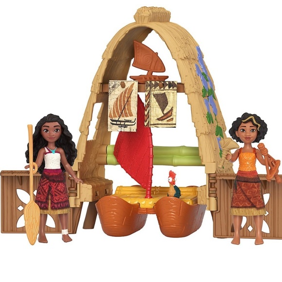 Disney Moana 2 - Moana & Loto's Workshop Play Set,Dolls & Accessories,NWT - Picture 5 of 6